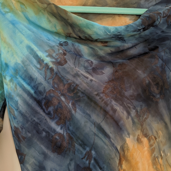 Vintage Style Sheer Blouse - Picture 3 of 9